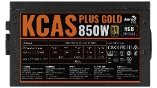 Блок питания Aerocool KCAS PLUS GOLD 850W <850W, ATX v2.4, APFC, Fan ARGB 12cm, 80+ Gold, Retail>