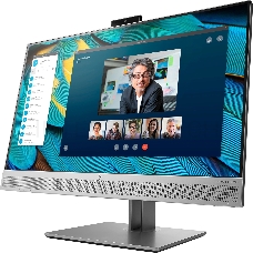 Монитор HP 23.8 EliteDisplay E243m серебристый IPS 16:9 HDMI M/M Cam матовая HAS Piv 1000:1 250cd 178гр/178гр 1920x1080 VGA DP FHD USB 6.6кг