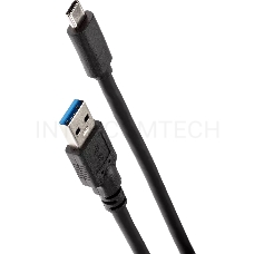 Кабель-адаптер USB 3.1 Type-Cm --> USB 3.0 Am, 2м Aopen/Qust/VCOM <ACU401-2M>