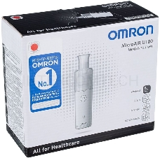 Ингалятор Omron U100 NE-U100-E ультразвуковой стационарный белый/серый