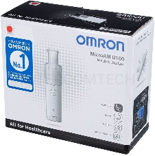 Ингалятор Omron U100 NE-U100-E ультразвуковой стационарный белый/серый