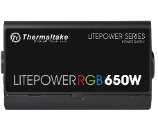 Блок питания Thermaltake Litepower RGB 650W (PS-LTP-0650NHSANE-1) v2.3, A.PFC, 80 Plus , Fan 12 cm, Retail