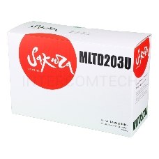 Картридж SAKURA MLTD203U для Samsung ,ProXpress SL-M4020, M4070,  черный, 15 000 к.