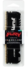 Память оперативная Kingston 8GB 2666MHz DDR4 CL16 DIMM FURY Beast RGB