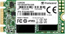 Твердотельный накопитель Transcend 128GB M.2 SSD MTS 430 series (22x42mm) with DRAM cache R/W 560/500 MB/s