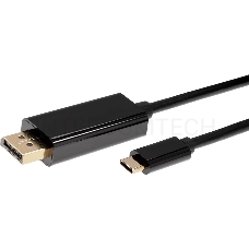 Кабель-адаптер Aopen USB 3.1 Type-Cm --> DP(m) 4K@60Hz, 1,8m IOpen <ACU422C-1.8M>