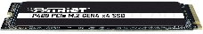 Накопитель SSD Patriot P400 1TB, M.2 2280, P400P1TBM28H, PCIe 4x4, NVMe, 7000/4800, heatshield, RET