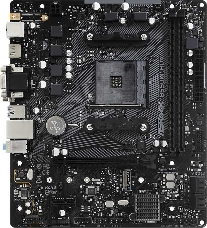 Материнская плата Asrock B550M-HDV Soc-AM4 AMD B550 2xDDR4 mATX AC`97 8ch(7.1) GbLAN RAID+VGA+DVI+HDMI