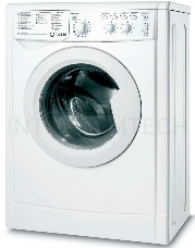 Стиральная машина INDESIT IWSC 6105 (CIS) / 85x60x45, загрузка фронтальная, 6кг, до 1000 об/мин при отжиме