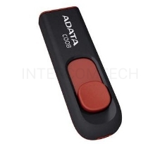 Флэш Диск USB 2.0 ADATA Flash Drive 64Gb С008 Black-Red