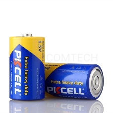 Солевой элемент питания PKCELL R20P-2B тип - D(LR20) 2 шт в блистере