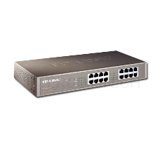 Коммутатор TP-Link SMB TL-SG1016D неуправляемый настольный/19U 16x10/100/1000BASE-T