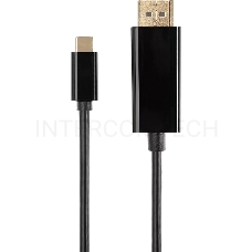 Кабель-адаптер Aopen USB 3.1 Type-Cm --> DP(m) 4K@60Hz, 1,8m IOpen <ACU422C-1.8M>