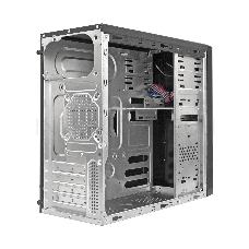Корпус Minitower ExeGate MA-373X Black, mATX <UN500, 120mm> 2*USB, Audio