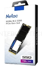 Накопитель SSD M.2 Netac 1.0Tb N950E Pro Series <NT01N950E-001T-E4X> Retail (PCI-E 3.1 x4, up to 3350/2800MBs, 3D NAND, NVMe 1.3, 22х80mm)