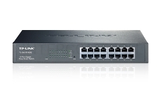 Сетевой коммутатор  TP-Link SMB TL-SG1016DE 16-Port Gigabit Easy Smart Switch, 16 10/100/100Mbps RJ45 ports, MTU/Port/Tag-based VLAN, QoS, IGMP Snooping