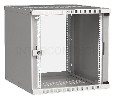 Шкаф ITK LWE3-12U66-GF LINEA WE 12U 600x600 мм дверь стекло серый