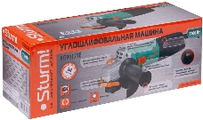 УШМ болгарка STURM AG9012TE  125 мм, 1100Вт, рег. об: 4000-10000 об/мин, конст. эл.