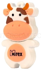 Флэш Диск 8GB Mirex Cow, USB 2.0, Персиковый