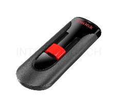 Флеш Диск Sandisk 64Gb Cruzer Glide SDCZ60-064G-B35 USB2.0 черный/красный