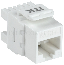 Модуль Keystone Jack кат. 5E UTP 110 IDC 180 град. | CS1-1C5EU-12 | ITK