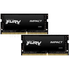 Память оперативная Kingston 16GB 3200MHz DDR4 CL20 SODIMM (Kit of 2) FURY Impact