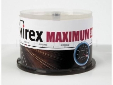 Диск CD-R Mirex 700 Mb, 52х, Maximum, Cake Box (50), (50/300)