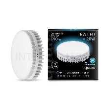 Лампа светодиодная GAUSS LD108008208  LED GX53 8W 4100K