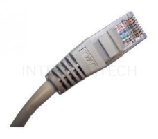 Кабель Патч-корд Lanmaster UTP TWT-45-45-0.5/6-GY вилка RJ-45-вилка RJ-45 кат.6 0.5м серый ПВХ