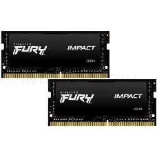 Память оперативная Kingston 32GB 3200MHz DDR4 CL20 SODIMM (Kit of 2) FURY Impact