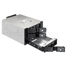 Корзина для HDD ExeGate EX291656RUS HS335-02 (универсальная, на 3*3,5/2.5 SATA HDD, занимает 2*5,25 отсека, RTL)