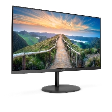 Монитор  27 AOC Q27V4EA черный {IPS 2560x1440 75Hz 4ms 178/178 250cd 20M:1 HDMI1.4 DisplayPort1.2 MM}