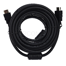 Кабель HDMI 19M/M ver. 2.0, 2 фильтра, с усилителем , 20m VCOM <CG525D-R-20.0>