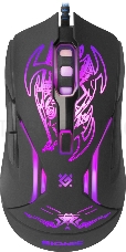Мышь Defender Bionic GM-250L [52250] {Проводная игровая мышь, оптика,6кнопок,800-3200dpi}