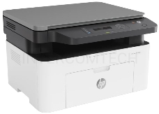 МФУ лазерное, HP Laser 135w (4ZB83A), (A4, принтер/сканер/копир, 1200dpi, 20ppm, 128Mb, WiFi, USB)