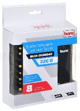 Блок питания Buro BUM-0036S40 автоматический 40W 9.5V-20V 8-connectors от бытовой электросети LED индикатор