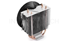 Кулер DEEPCOOL GAMMAXX300B LGA1366/1156/55/51/50/775/FM2/+/FM1/AM3/+/AM2/+/AM4 (24шт/кор, TDP 130Вт, PWM, Blue Led, 3 тепл. трубки прямого контакта,120мм вент-р,17.8~21dB(A)) RET