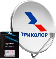 Комплект спутникового телевидения Триколор UHD Сибирь компл с мод (1 год)
