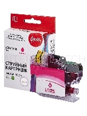 Струйный картридж Sakura LC3619M для Brother, пурпурный, 18,4 мл., 1500 к.