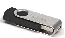 Флеш диск 4GB Mirex Swivel, USB 2.0, Черный