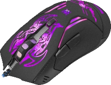 Мышь Defender Bionic GM-250L [52250] {Проводная игровая мышь, оптика,6кнопок,800-3200dpi}