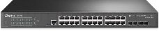 Коммутатор TP-Link JetStream™ 24-port Gigabit L2/L2+ Managed Switch with 4 SFP slots, support SDN controller, abundant L2/L2+ features, 1U rack mountable, full managed via web UI/CLI/Console/SSH/Telnet/SNMP.