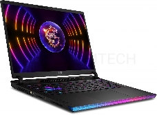 Ноутбук MSI Raider GE68 HX 13VG-205RU Core i7 13700HX 32Gb SSD2Tb NVIDIA GeForce RTX4070 8Gb 16 IPS QHD+ (2560x1600) Windows 11 Home black WiFi BT Cam (9S7-15M211-205)