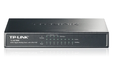 Коммутатор  TP-Link SMB TL-SG1008P Коммутатор 8-port Gigabit Switch с 4 портами РоЕ