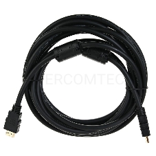 Кабель HDMI 19M/M ver 2.0, 5М, 2 фильтра  Aopen <ACG711D-5M>      