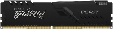 Модуль памяти Kingston DDR4 4GB 2666MHz CL16 DIMM FURY Beast Black