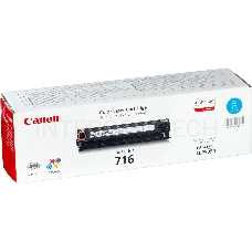Тонер-картридж Canon Cartridge 716C (1979B002) голубой, 1500 стр., для LBP5050/5050N