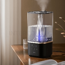 Увлажнитель воздуха deerma Humidifier DEM-F10W, ультразвуковой, с Wi-Fi Black