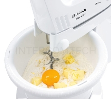 Миксер стационарный Bosch MFQ36460 450Вт белый/серый