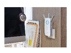 Повторитель беспроводного сигнала TP-Link SOHO  RE450 10/100/1000BASE-TX/Wi-Fi белый поставляется без кабеля RJ-45
